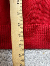 Load image into Gallery viewer, CHAPS Sweater Adult Extra Large Red Knitted Crest Embroidered Outerwear Mens
