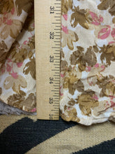 Load image into Gallery viewer, Roaman's Shirt Womens 32W Brown Pink AOP Flower Tunic Boho Hippie Lagenlook Plus
