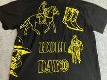 Load image into Gallery viewer, Holiday Shirt Adult Extra Large Black Love Lasso Cowboy Horse Back Riding Mens
