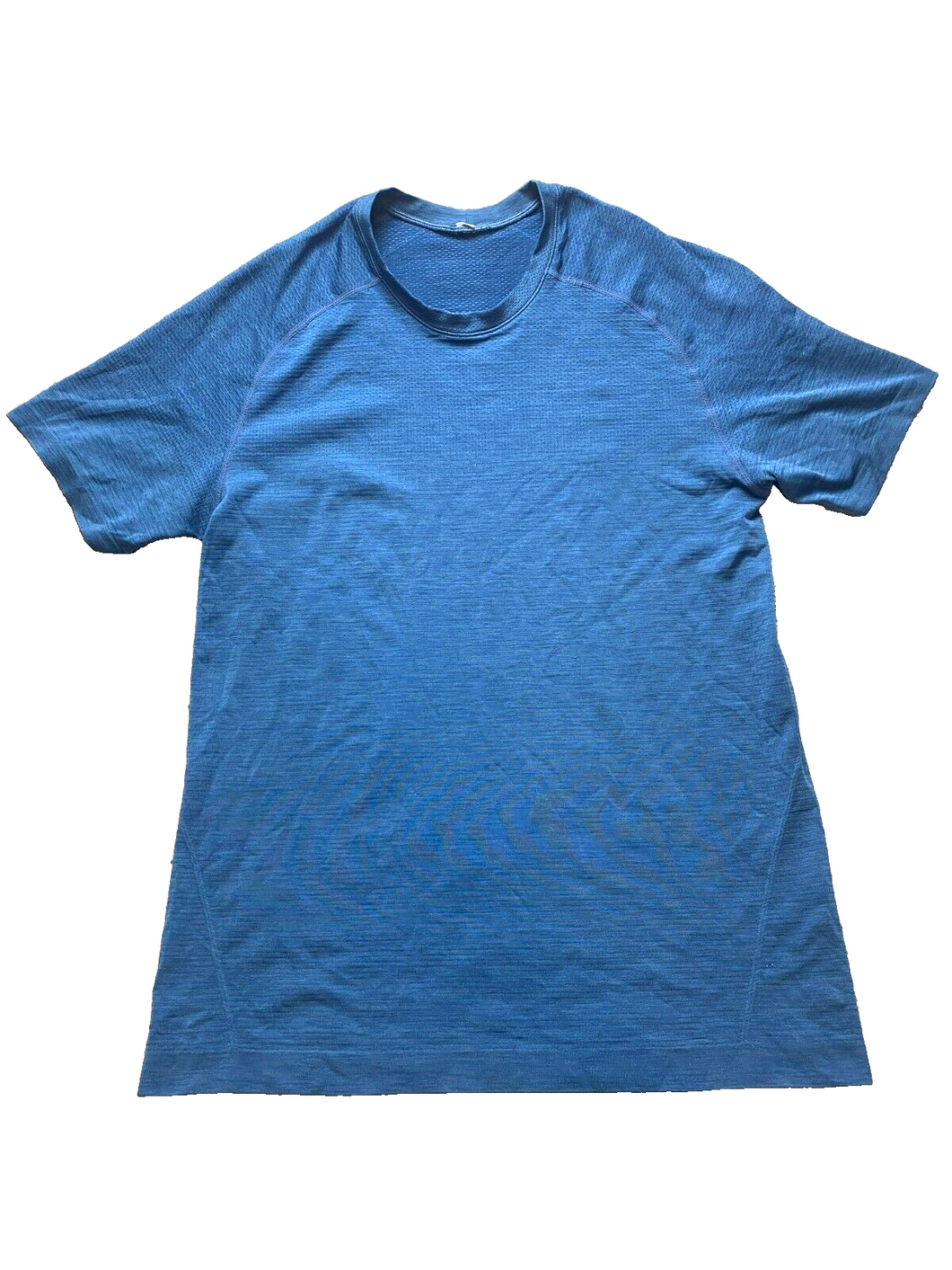 Lululemon Shirt Adult Extra Large Turquoise Blue Swiftly Tech Activewear Mens