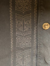 Load image into Gallery viewer, Tommy Bahama Shirt Adult 2XL XXL Black Embroidery Silk Button Up Casual Mens
