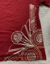 Load image into Gallery viewer, Enyce Shirt Adult 3XL XXXL Maroon Soul Refined Geometric Streetwear Skater Y2K
