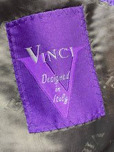 Load image into Gallery viewer, Vinci Suit Coat Mens 56R Brown Single Breasted Rayon Sport Blazer Italy
