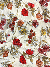 Load image into Gallery viewer, Metropolitan New York Dress Womens 12 Extra Large Beige AOP Floral Boho Hippie
