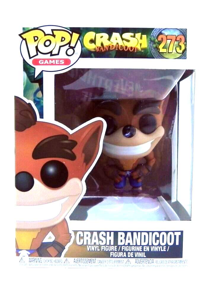 Funko Pop! Games Crash Bandicoot Vinyl Figure 273 FU25653