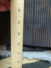 Load image into Gallery viewer, Steve Harvey Suit Coat Mens 50R Brown Orange Stripe Merino Wool Super 120s
