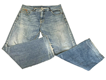 Load image into Gallery viewer, LRG LR Geans Jeans Adult 42x31.5 Whiskered Straight Leg Outdoor Baggy Denim Mens
