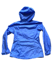 Load image into Gallery viewer, Columbia Jacket Adult Small Blue Zip Up Windbreaker Outdoor Gorpcore Hoodie Mens
