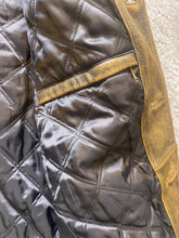 Load image into Gallery viewer, VTG Eddie Bauer Jacket Adult Medium Tan Thinsulate Leather Heavy Igala NYC Mens
