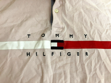 Load image into Gallery viewer, Tommy Hilfiger Shirt Adult Large Pink Custom Fit Prep Spell Out Golf Polo Mens
