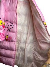 Load image into Gallery viewer, KiKiMax Jacket Womens 1X Pink Panther Quilted Parka Hoodie 90s Zip Up Plus Lady
