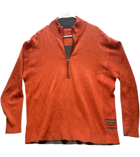Load image into Gallery viewer, Tommy Bahama Sweater Adult Extra Large Coral 1/4 Zip Mock Neck Outerwear Mens
