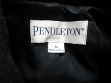 Load image into Gallery viewer, Pendleton Suit Coat Womens Medium Double Breasted 100% Merino Wool Blazer
