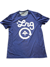 Load image into Gallery viewer, LRG Shirt Adult Medium Navy Streetwear Skateboard Lifted Research Group Logo Men
