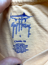 Load image into Gallery viewer, Guy Harvey Shirt Adult Large Peach Yacht Marines Ocean Streetwear Classic Mens
