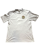 Load image into Gallery viewer, Big Al's Island Grill Shirt Adult Medium Silver Turks &amp; Caicos Just Eat It Mens
