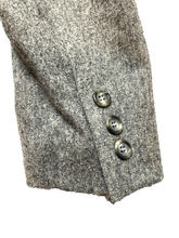 Load image into Gallery viewer, Saville Suit Coat Womens 6 Gray Single Breasted Wool Blend Blazer Ladies
