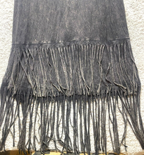 Load image into Gallery viewer, T Party Skirt Womens Large (30x32) Fringe Gothic Boho Long Maxi Viscose Spandex
