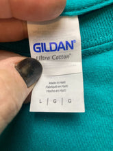 Load image into Gallery viewer, The Nauti Mermaid Shirt Adult Large Teal Green Fisherman's Inn Big Fish Mens
