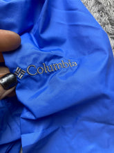 Load image into Gallery viewer, Columbia Jacket Adult Small Blue Zip Up Windbreaker Outdoor Gorpcore Hoodie Mens

