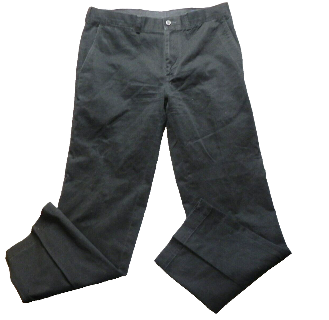 POLO Ralph Lauren Pants Adult 34x32 Straight Leg Casual Flat Front Trouser Mens
