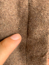 Load image into Gallery viewer, Vintage Lambswool Blend Skirt Womens 26" Waist Brown A-Line Maxi USA Made Ladies
