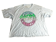 Load image into Gallery viewer, Sublime Shirt Womens Large/XL Light Blue Cropped Lovin' Is What I Got Oversized
