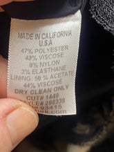 Load image into Gallery viewer, Trina Turk Dress Womens 0 Extra Small Taupe Black Viscose Nylon Shift Midi Lined
