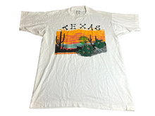 Load image into Gallery viewer, Vintage Texas Shirt Adult Large Iguana Cactus Destination Single Stitch USA Mens
