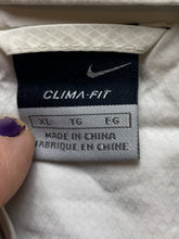 Load image into Gallery viewer, Nike Jacket Adult Extra Large White Navy Full Zip Clima Fit Windbreaker Mens
