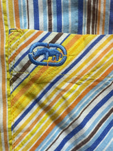 Load image into Gallery viewer, Ecko Unltd Shirt Adult 2XL Striped Button Up Casual Knute Woven Rhino Brand Mens

