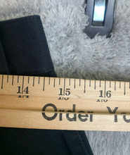 Load image into Gallery viewer, LL Bean Jeans Womens 8 (29x26) Petite Black Denim Straight Pleated Trouser Chino
