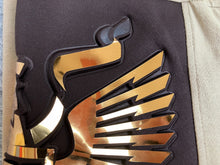 Load image into Gallery viewer, Contender Shirt Adult 2XL XXL Beige American Eagle Shield Streetwear Skater Mens
