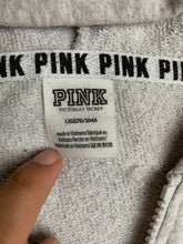 Load image into Gallery viewer, Pink Victoria&#39;s Secret Jacket Womens Large Oversized Hoodie Full Zip Snaps Mens
