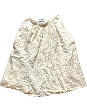 Load image into Gallery viewer, Anthropologie Comme Toi Skirt Womens Small (27x24) A-Line Midi Linen Pockets
