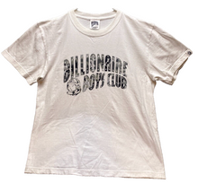 Load image into Gallery viewer, Billionaire Boys Club Shirt Adult Large White Camo Spell Out Arched Logo Mens
