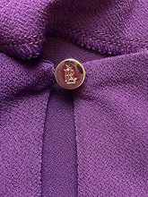 Load image into Gallery viewer, Lauren Ralph Laure Shirt Womens 2X Plum Keyhole Tunic Flare Sleeve Blouse Plus

