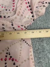 Load image into Gallery viewer, Tommy Hilfiger Shirt Womens 2X Peach Pastel Soft Chic AOP Heart Blouse Plus Lady
