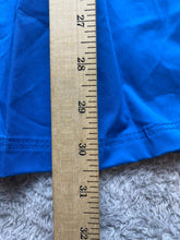 Load image into Gallery viewer, ZARA Dress Womens Extra Small Teal Blue Button Down Collared Shirt Stretch NWT
