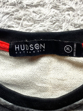 Load image into Gallery viewer, Hudson Outerwear Shirt Adult Extra Large Gray Black Striped Streetwear Mens
