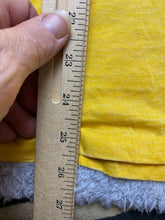 Load image into Gallery viewer, VTG Old Fishermen Never Die Shirt Adult Small Yellow Single Stitch Fishing 70s
