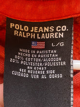 Load image into Gallery viewer, Ralph Lauren Sweatshirt Adult Large Polo Jeans Co Hoodie Pullover Spell Out Mens
