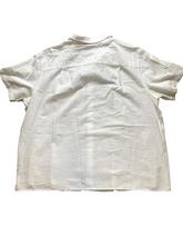 Load image into Gallery viewer, Oak Shirt Adult 3XL XXXL White Cool &amp; Dry Seersucker Button Up Casual Mens
