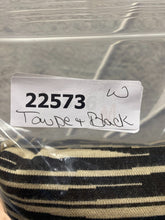 Load image into Gallery viewer, Trina Turk Dress Womens 0 Extra Small Taupe Black Viscose Nylon Shift Midi Lined
