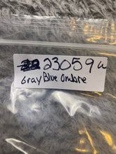 Load image into Gallery viewer, Juicy Couture Jacket Womens Large Gray Blue Ombre Full Zip Hoodie Rhinestones
