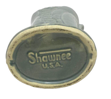 Load image into Gallery viewer, Vintage Shawnee Vase Gray Glaze Art Nouveau
