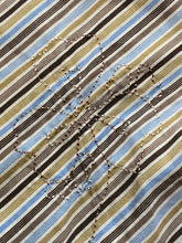 Load image into Gallery viewer, Carbon Shirt Adult Medium Wild Abstract Striped Button Up Embroidered Flower Men
