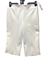 Load image into Gallery viewer, Joseph Ribkoff Pants Womens 8 (30x16) Flat Front Capri Spandex MSRP $183 NWT
