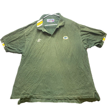 Load image into Gallery viewer, Vintage Green Bay Packers Shirt Adult 2XL Green NFL Football Athletic Polo Mens
