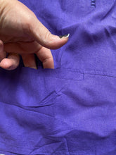 Load image into Gallery viewer, Vintage Cervelle Shirt Womens 3X Purple Embroidery Pure Silk Plus Ladies NWT
